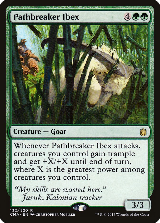 Pathbreaker Ibex [Commander Anthology] | Silver Goblin