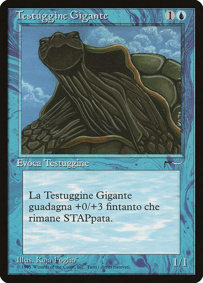 Giant Tortoise (Italian) - "Testuggine Gigante" [Rinascimento] | Silver Goblin