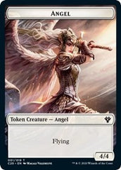 Angel // Elemental (010) Double-Sided Token [Commander 2020 Tokens] | Silver Goblin