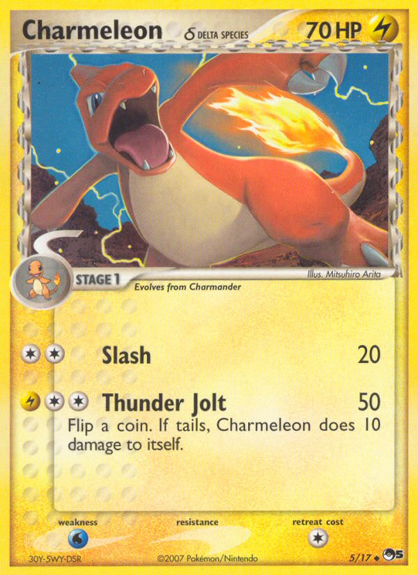 Charmeleon (5/17) (Delta Species) [POP Series 5] | Silver Goblin