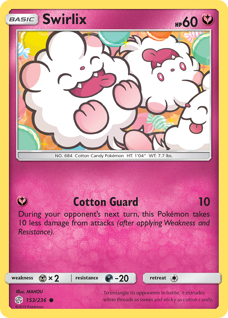 Swirlix (153/236) [Sun & Moon: Cosmic Eclipse] | Silver Goblin