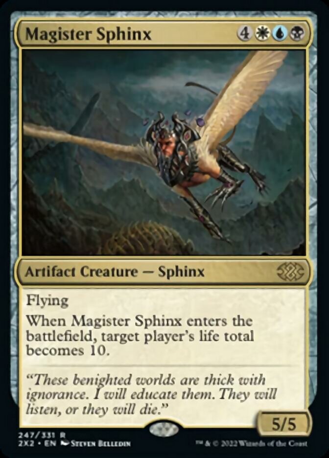 Magister Sphinx [Double Masters 2022] | Silver Goblin