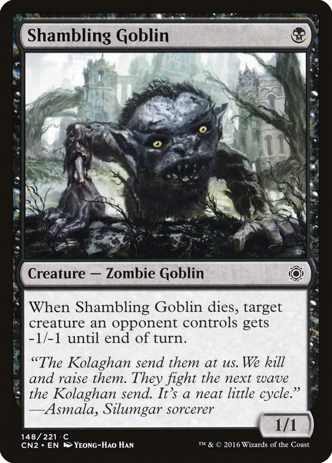 Shambling Goblin [Conspiracy: Take the Crown] | Silver Goblin