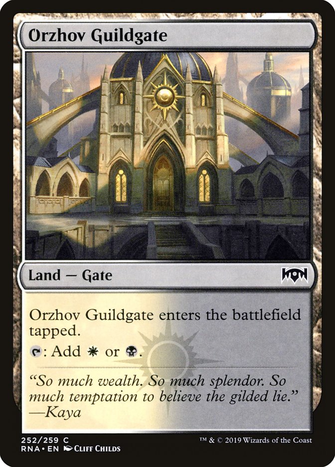 Orzhov Guildgate (252/259) [Ravnica Allegiance] | Silver Goblin