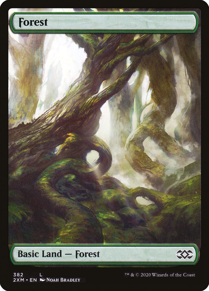 Forest (382) [Double Masters] | Silver Goblin