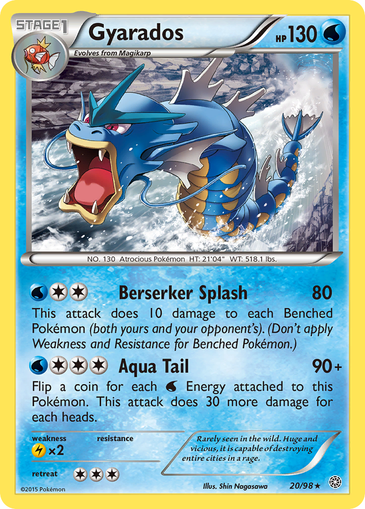 Gyarados (20/98) [XY: Ancient Origins] | Silver Goblin