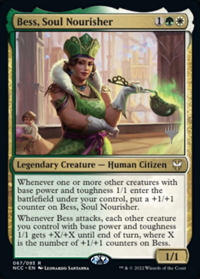 Bess, Soul Nourisher (Promo Pack) [Streets of New Capenna Commander Promos] | Silver Goblin