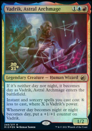 Vadrik, Astral Archmage [Innistrad: Midnight Hunt Prerelease Promos] | Silver Goblin