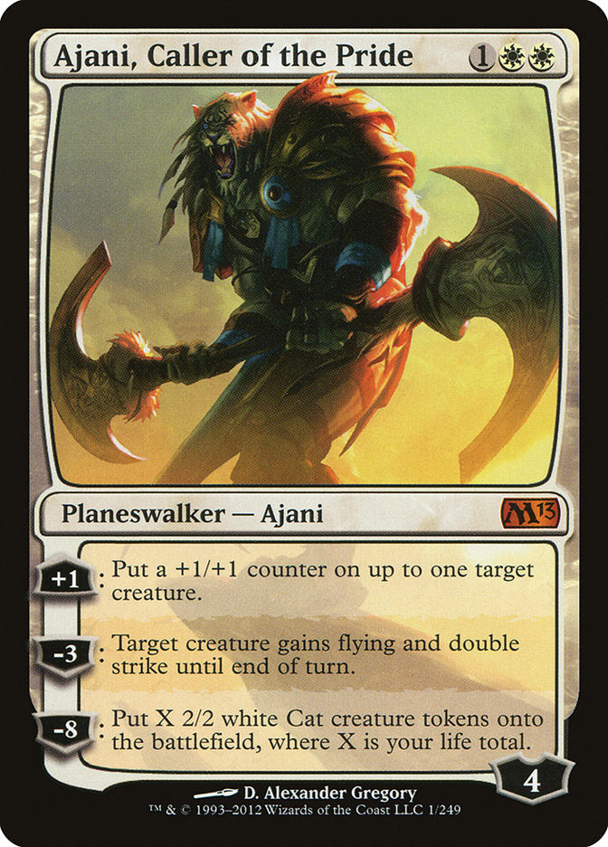 Ajani, Caller of the Pride [Magic 2013] | Silver Goblin