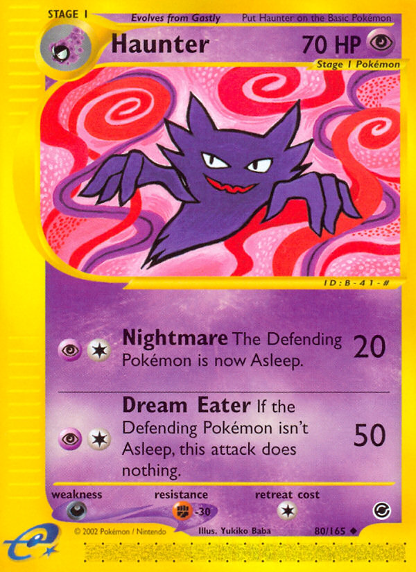 Haunter (80/165) [Expedition: Base Set] | Silver Goblin