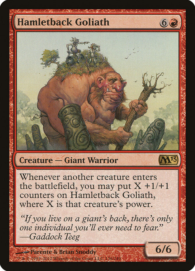 Hamletback Goliath [Magic 2013] | Silver Goblin