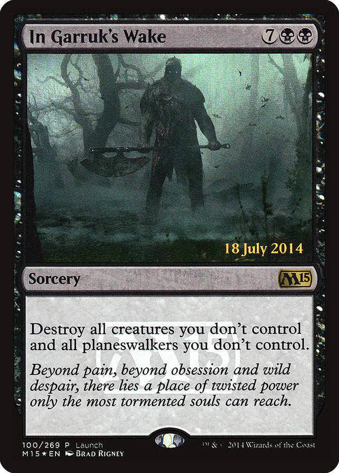 In Garruk's Wake [Magic 2015 Prerelease Promos] | Silver Goblin