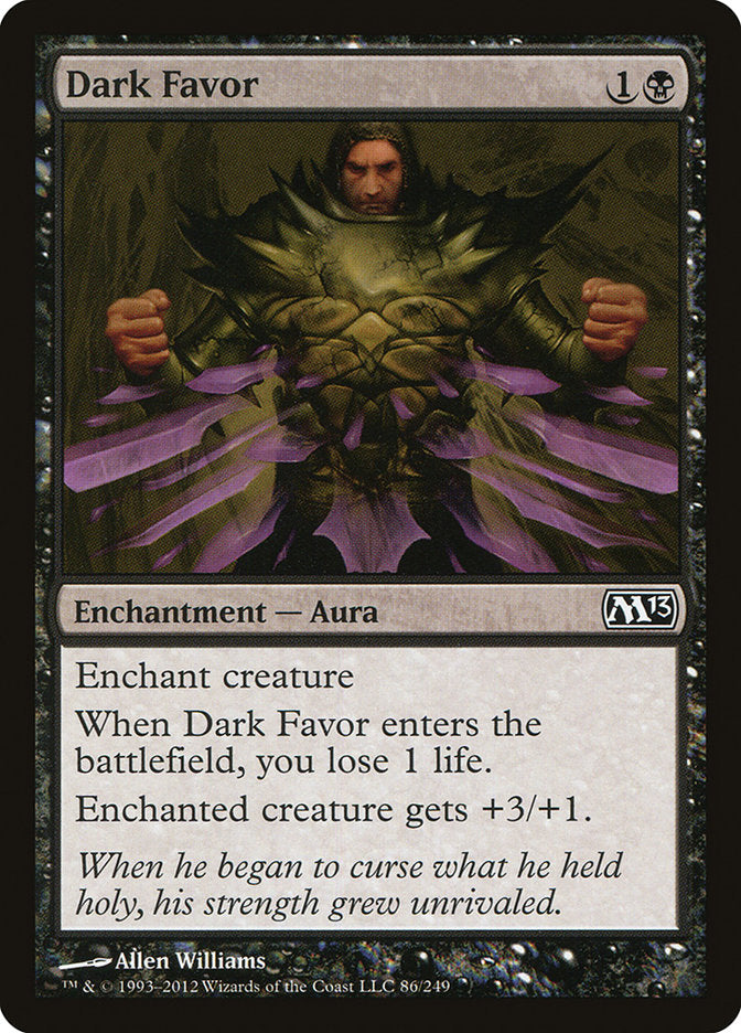 Dark Favor [Magic 2013] | Silver Goblin