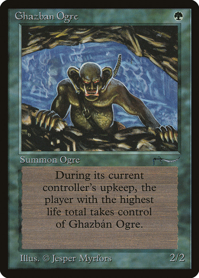 Ghazban Ogre [Arabian Nights] | Silver Goblin