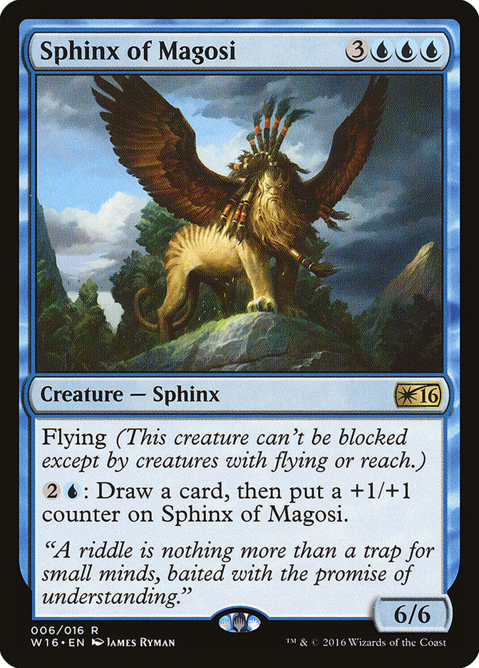 Sphinx of Magosi [Welcome Deck 2016] | Silver Goblin