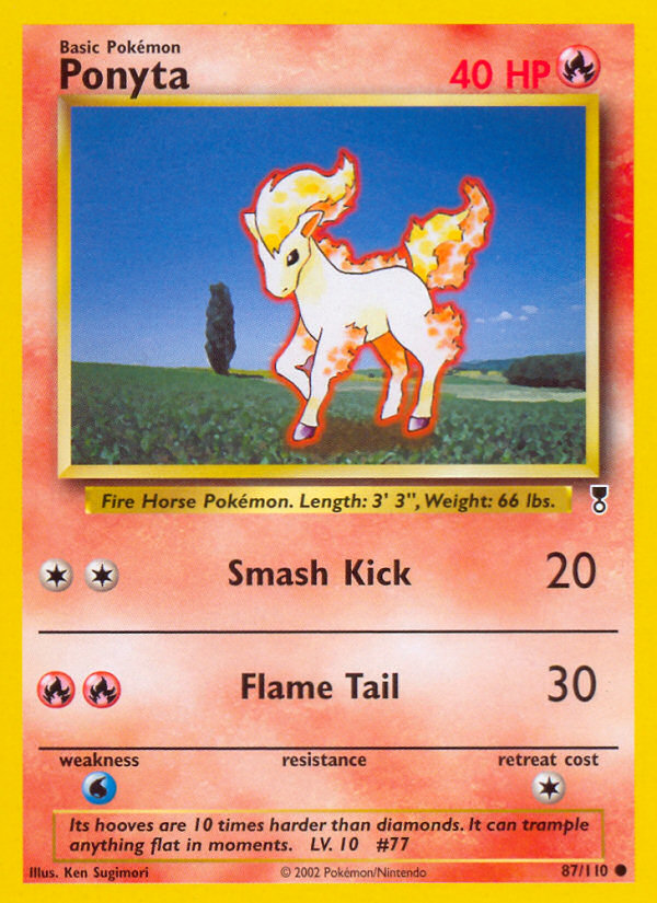 Ponyta (87/110) [Legendary Collection] | Silver Goblin