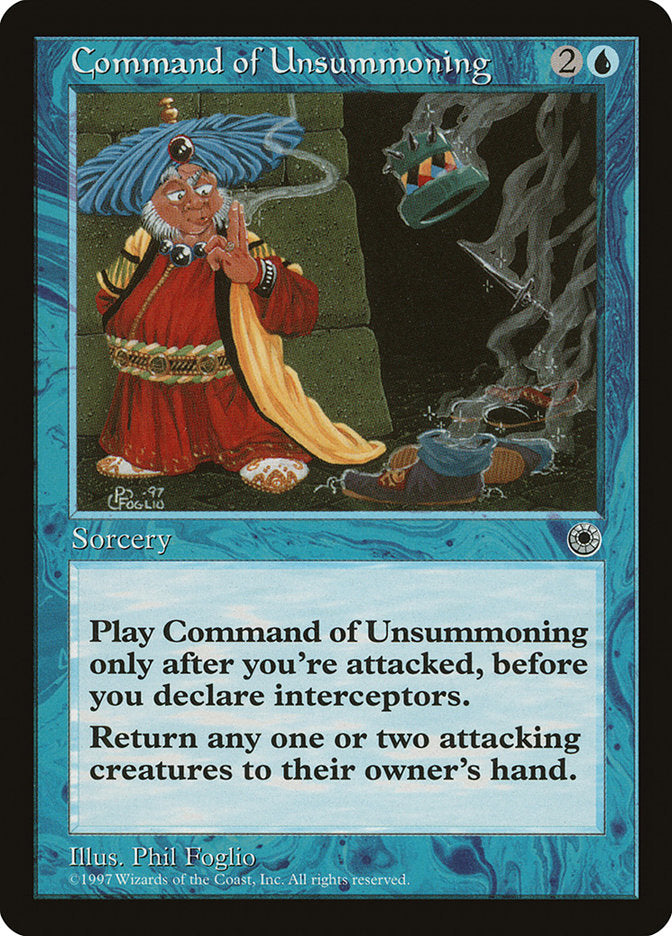 Command of Unsummoning [Portal] | Silver Goblin
