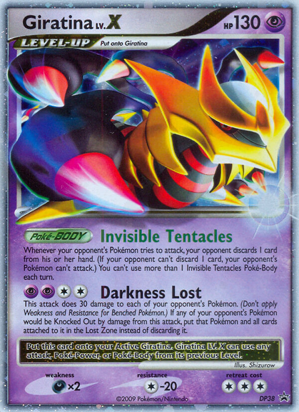 Giratina LV.X (DP38) [Diamond & Pearl: Black Star Promos] | Silver Goblin