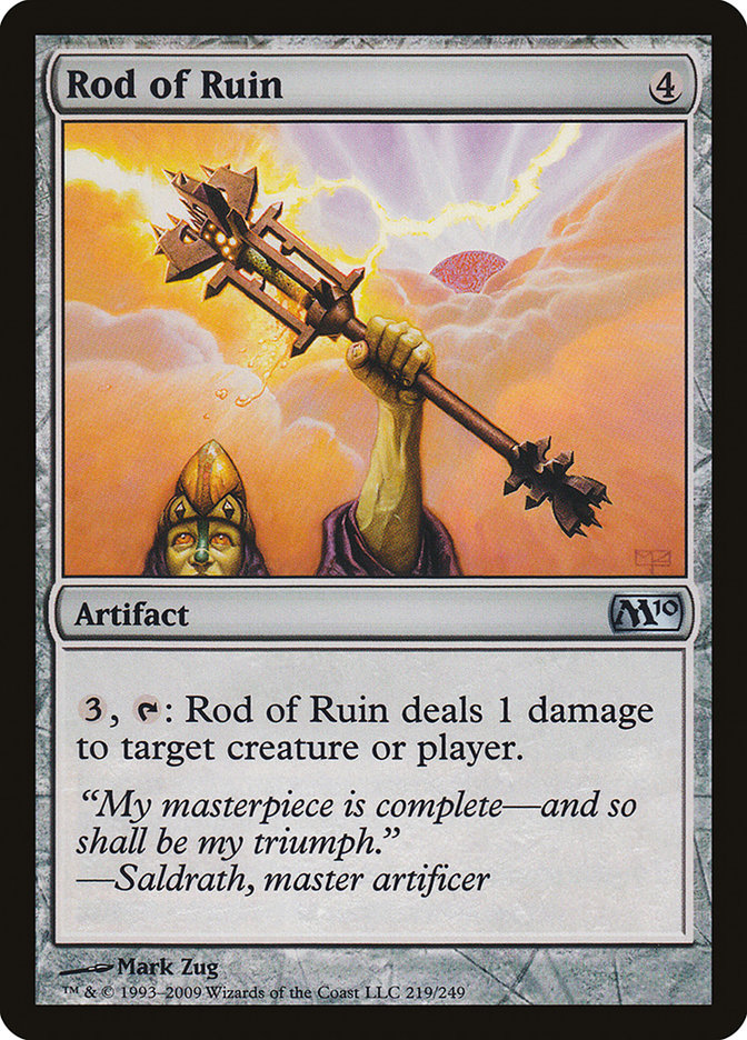 Rod of Ruin [Magic 2010] | Silver Goblin