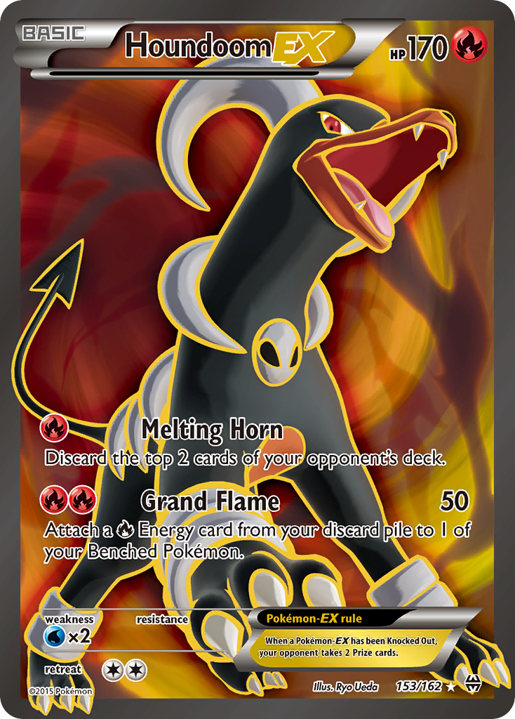 Houndoom EX (153/162) [XY: BREAKthrough] | Silver Goblin