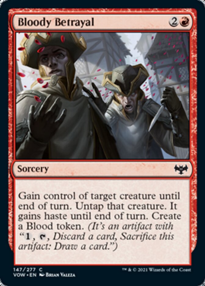 Bloody Betrayal [Innistrad: Crimson Vow] | Silver Goblin