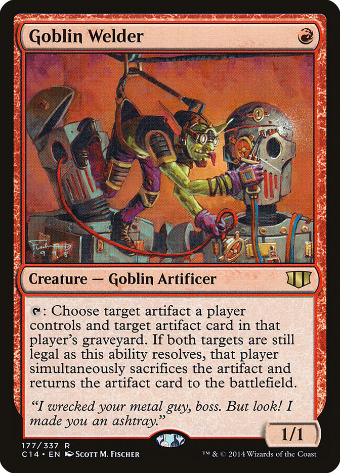 Goblin Welder [Commander 2014] | Silver Goblin