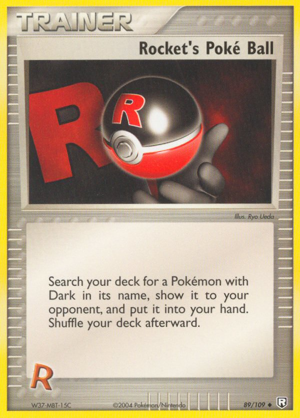 Rocket's Poke Ball (89/109) [EX: Team Rocket Returns] | Silver Goblin