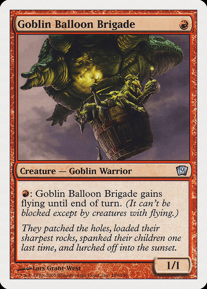 Goblin Balloon Brigade [Ninth Edition] | Silver Goblin