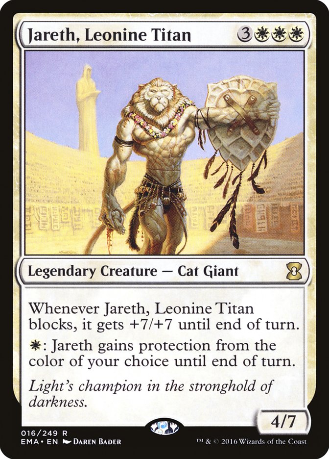 Jareth, Leonine Titan [Eternal Masters] | Silver Goblin