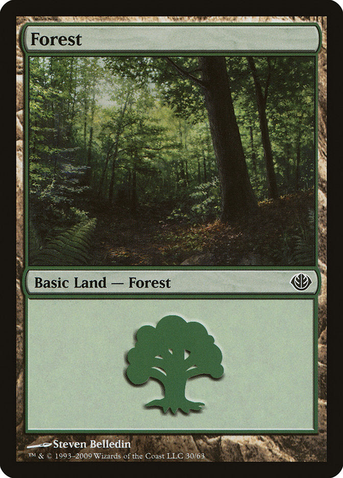 Forest (30) [Duel Decks: Garruk vs. Liliana] | Silver Goblin