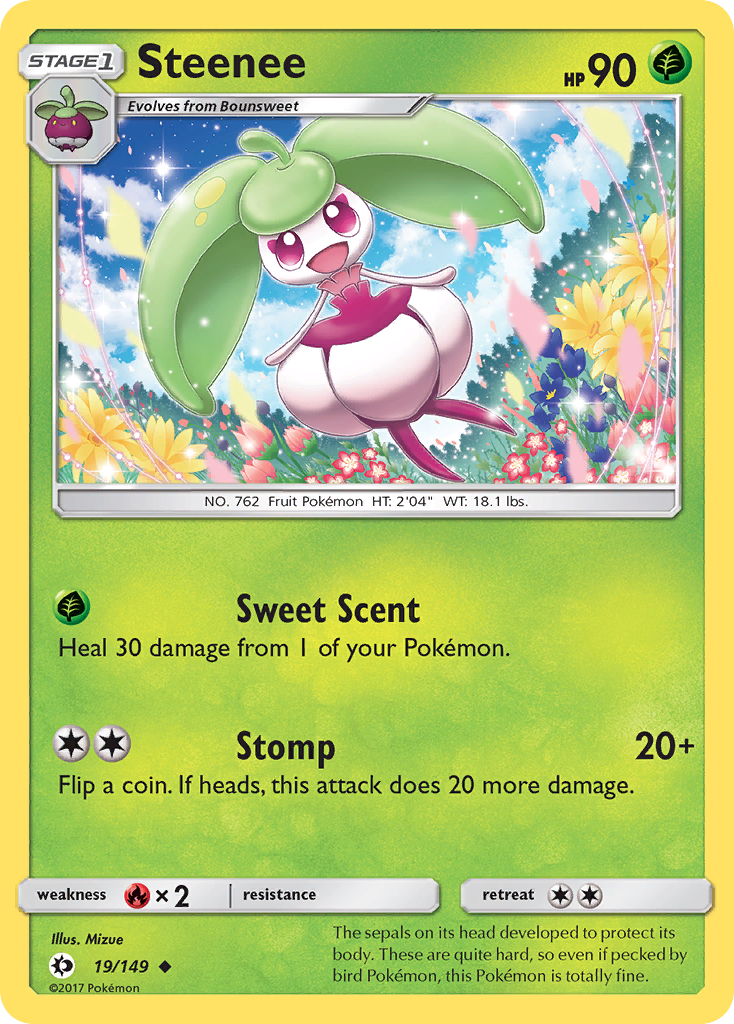 Steenee (19/149) [Sun & Moon: Base Set] | Silver Goblin