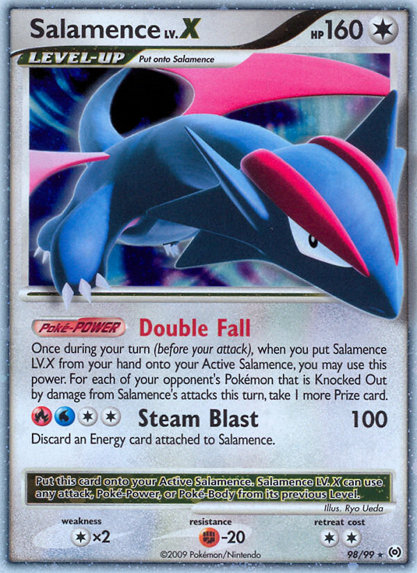 Salamence LV.X (98/99) [Platinum: Arceus] | Silver Goblin