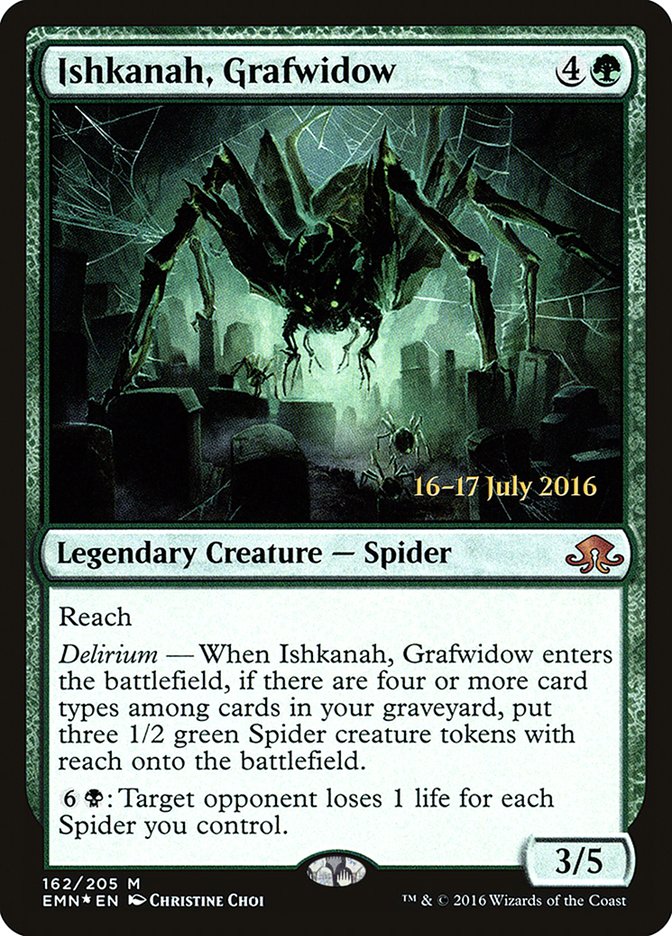 Ishkanah, Grafwidow [Eldritch Moon Prerelease Promos] | Silver Goblin