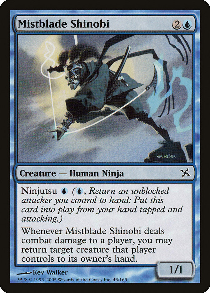 Mistblade Shinobi [Betrayers of Kamigawa] | Silver Goblin