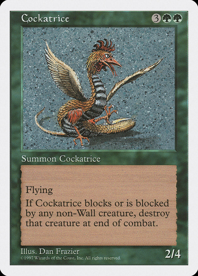 Cockatrice [Fifth Edition] | Silver Goblin