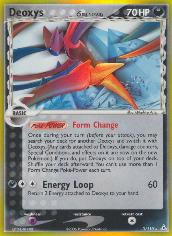 Deoxys (3/110) (Delta Species) [EX: Holon Phantoms] | Silver Goblin