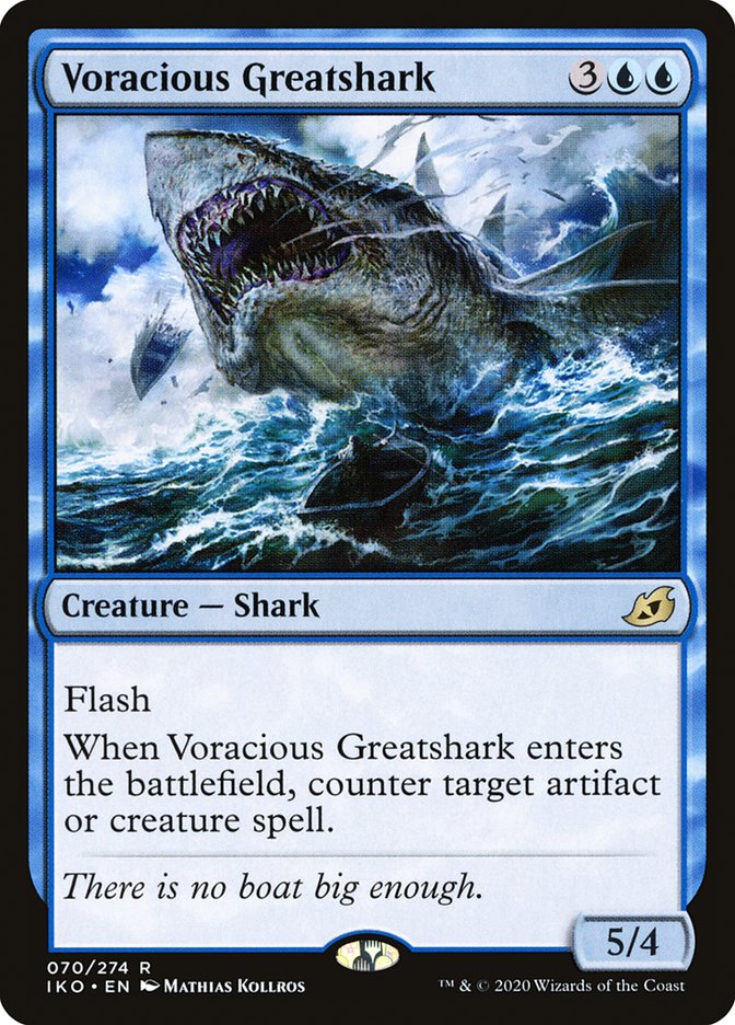 Voracious Greatshark [Ikoria: Lair of Behemoths] | Silver Goblin