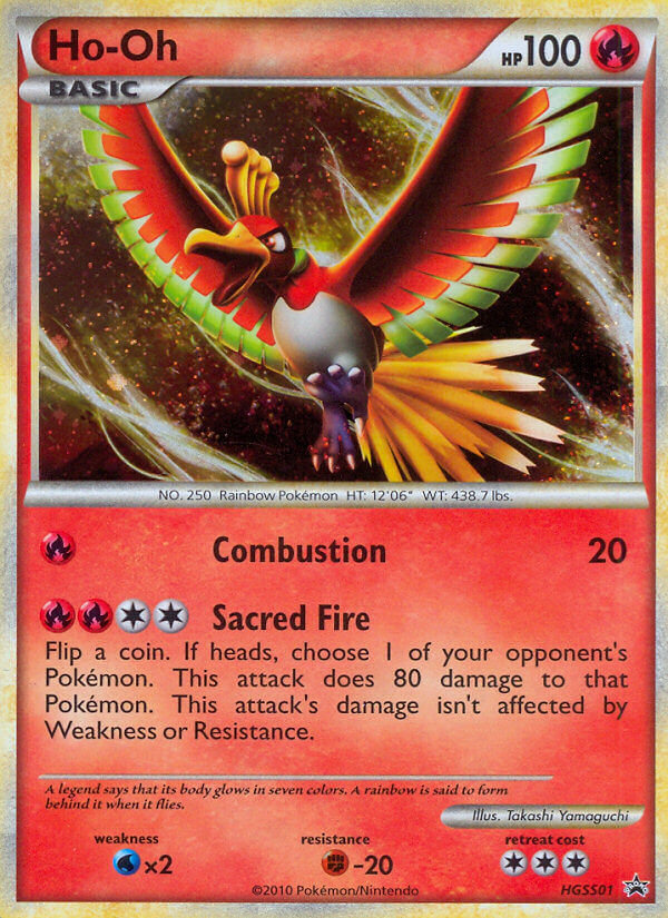 Ho-Oh (HGSS01) [HeartGold & SoulSilver: Black Star Promos] | Silver Goblin