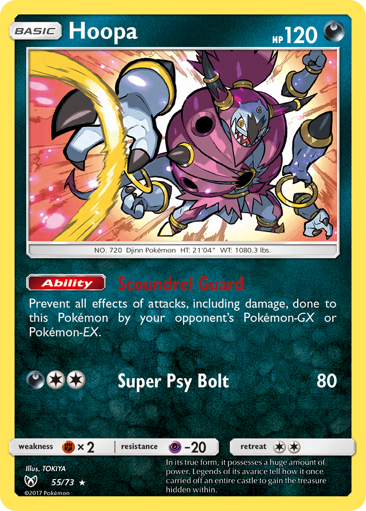 Hoopa (55/73) [Sun & Moon: Shining Legends] | Silver Goblin