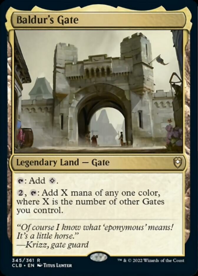 Baldur's Gate [Commander Legends: Battle for Baldur's Gate] | Silver Goblin