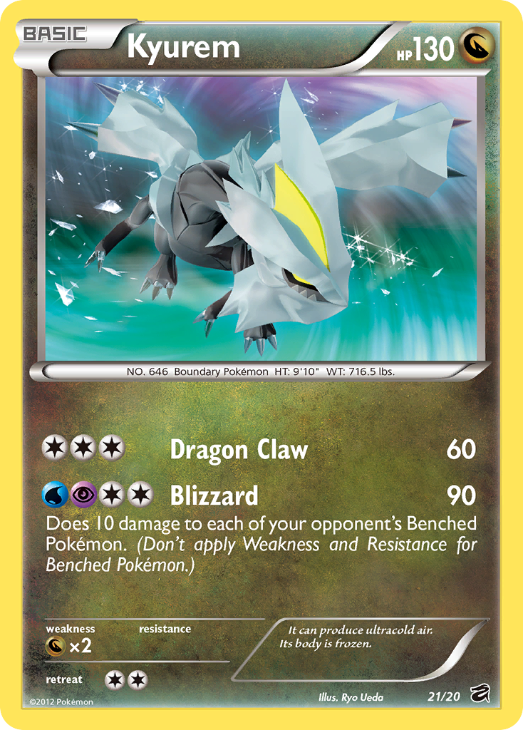 Kyurem (21/20) [Black & White: Dragon Vault] | Silver Goblin