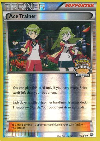 Ace Trainer (69/98) (Regional Championship Promo) [XY: Ancient Origins] | Silver Goblin