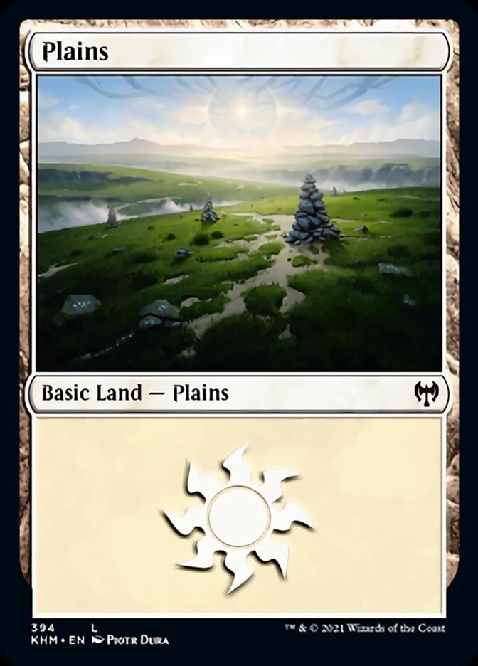 Plains (394) [Kaldheim] | Silver Goblin