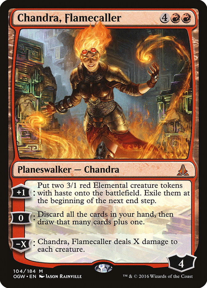 Chandra, Flamecaller [Oath of the Gatewatch] | Silver Goblin