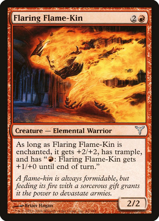 Flaring Flame-Kin [Dissension] | Silver Goblin