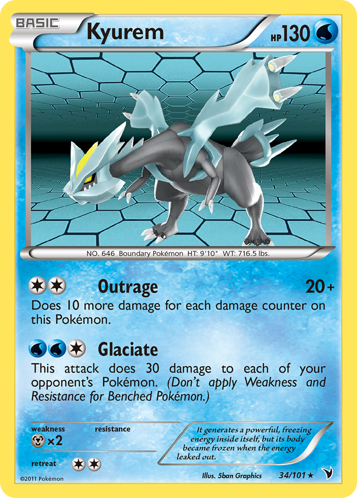 Kyurem (34/101) [Black & White: Noble Victories] | Silver Goblin