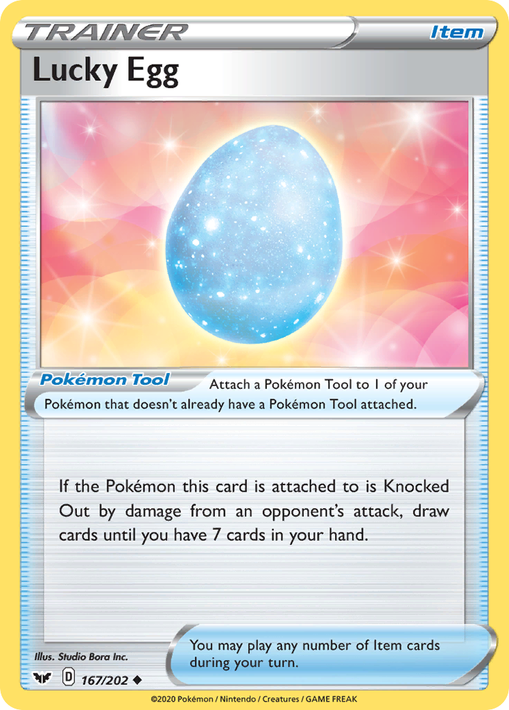 Lucky Egg (167/202) [Sword & Shield: Base Set] | Silver Goblin
