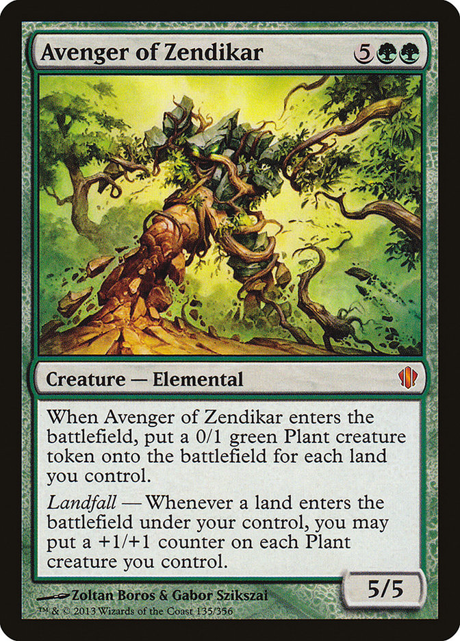 Avenger of Zendikar [Commander 2013] | Silver Goblin