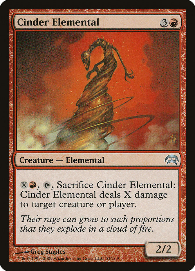 Cinder Elemental [Planechase] | Silver Goblin