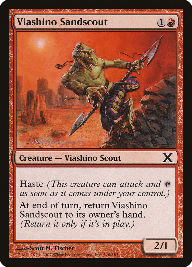 Viashino Sandscout [Tenth Edition] | Silver Goblin